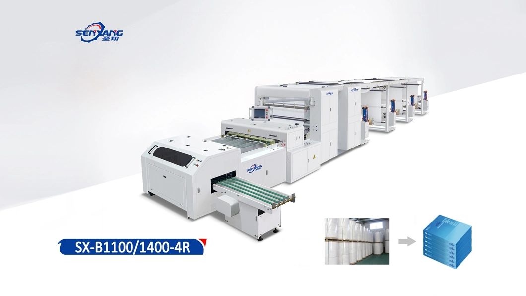 Daily 5.5 Tons High Speed A4 Size Copy Paper Cutting Machine